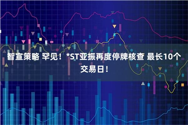 智宣策略 罕见！*ST亚振再度停牌核查 最长10个交易日！