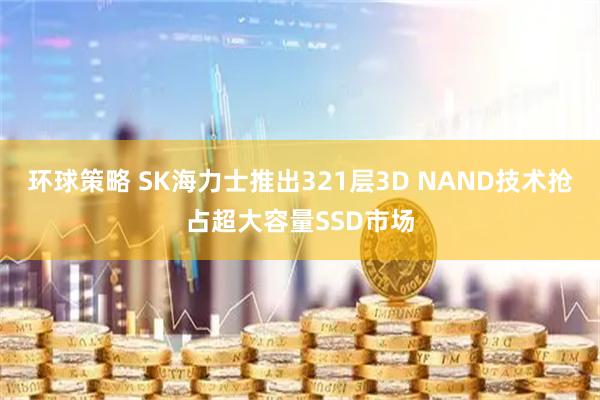 环球策略 SK海力士推出321层3D NAND技术抢占超大容量SSD市场