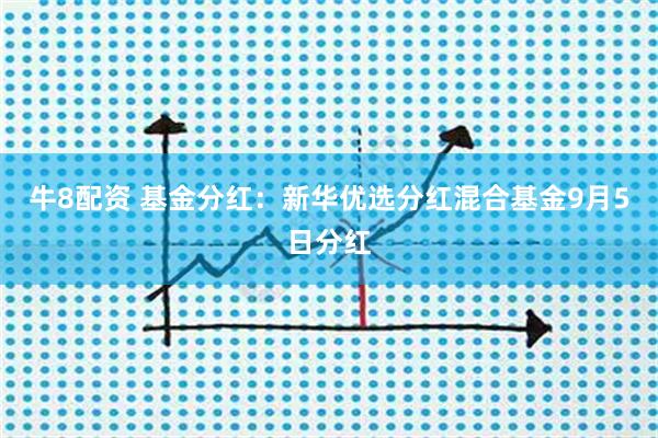 牛8配资 基金分红：新华优选分红混合基金9月5日分红
