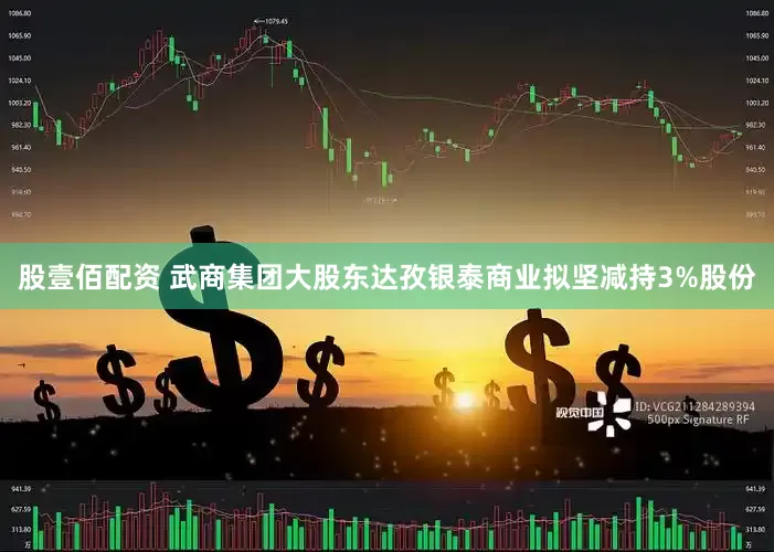 股壹佰配资 武商集团大股东达孜银泰商业拟坚减持3%股份